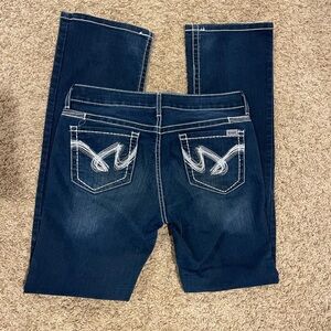 Cruel Denim Dark Blue Boot Cut Jeans for Women